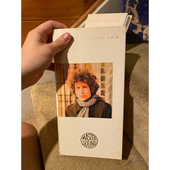 Blonde on Blonde by Bob Dylan - 24kt Gold Plated Disc - Long Box - Picture 1 of 3